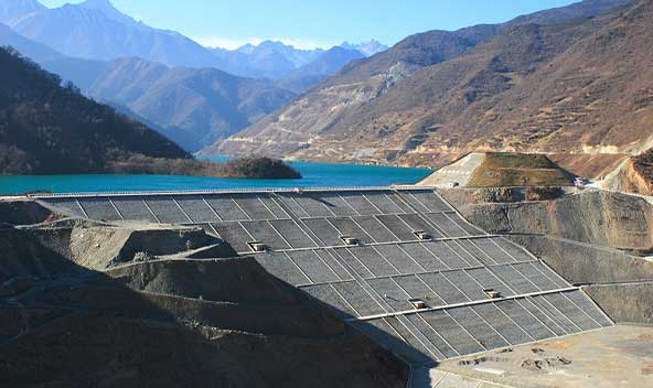 華能涪江火溪河流域梯級水電站