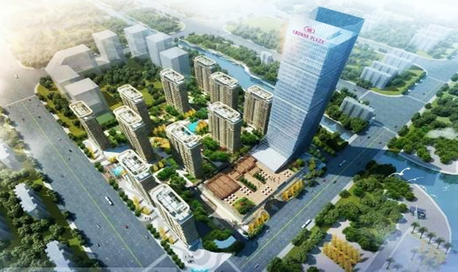 溫州樂清中能環(huán)球中心（含萬怡酒店）